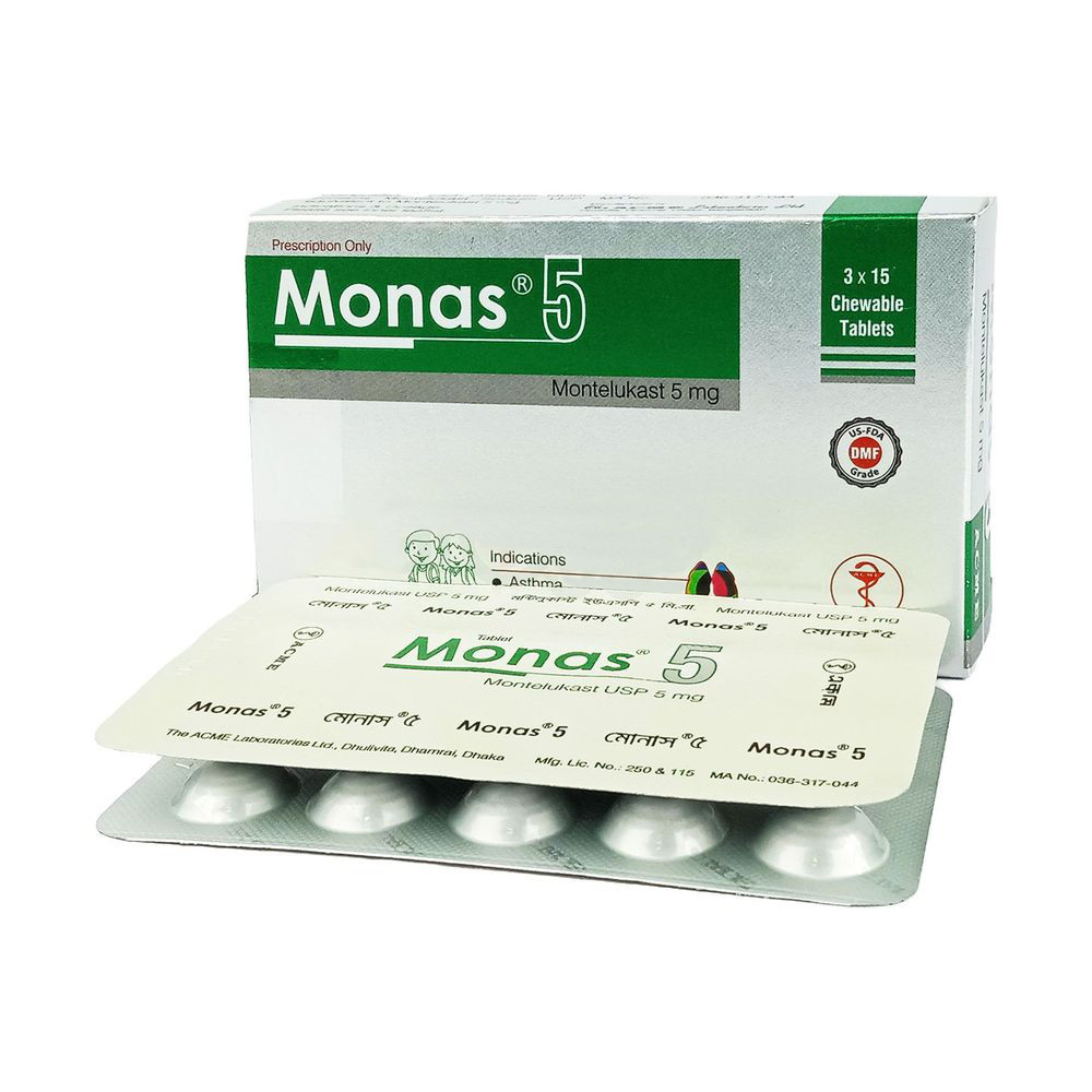 Monas Tablet 5 mg