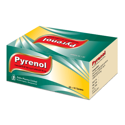 Pyrenol Tablet - 500 mg+65 mg 