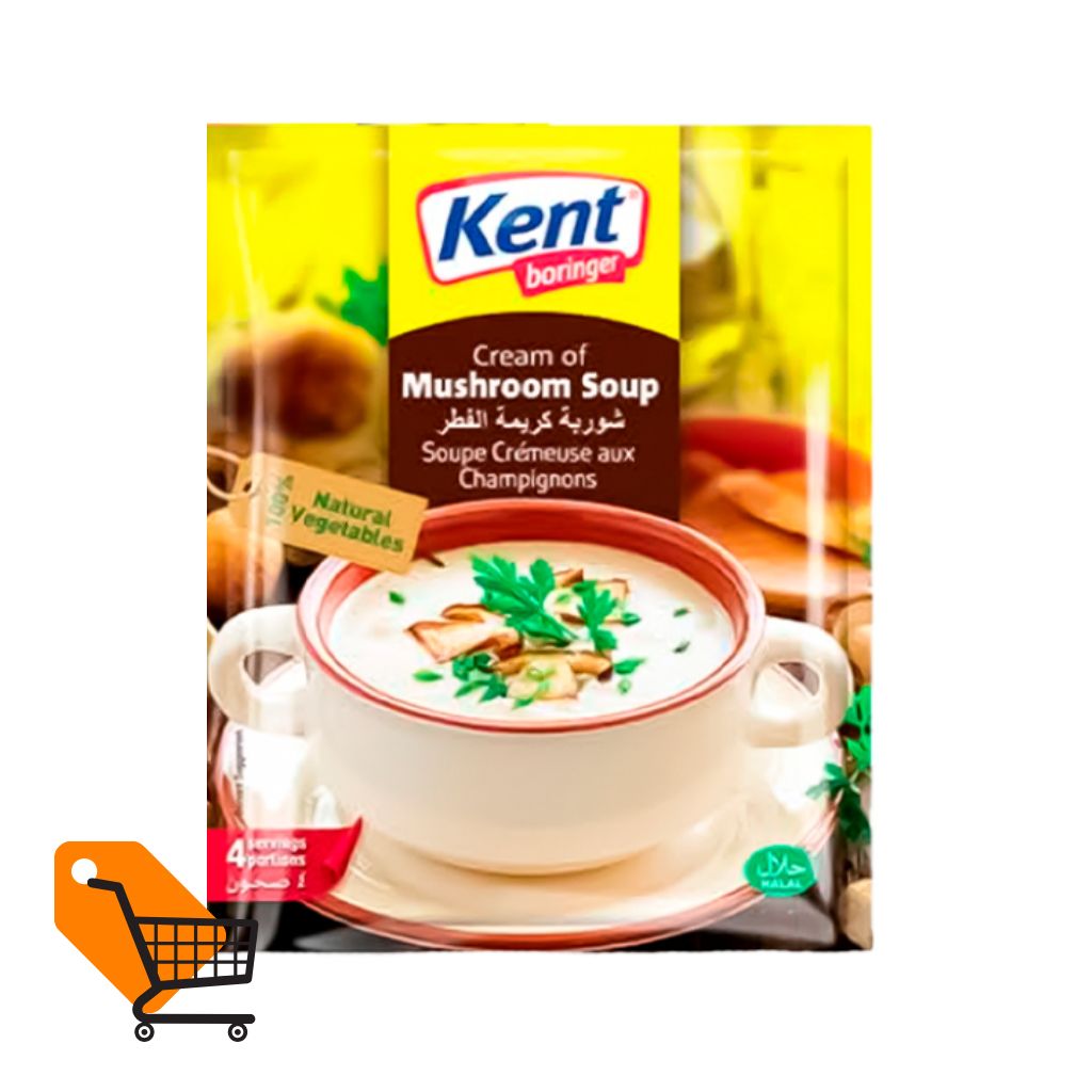 Kent Cream of Mushroom Soup 68gm Turkey