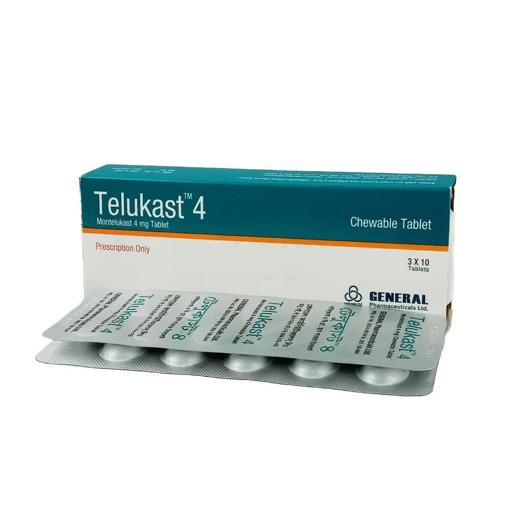 Telukast Chewable Tablet 4 mg