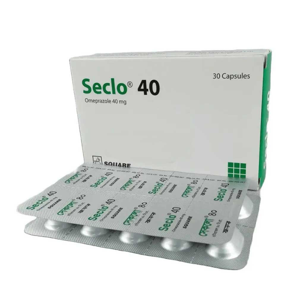 Seclo | 40 mg | Capsule | সেকলো 40 মি.গ্রা. ক্যাপসুল
