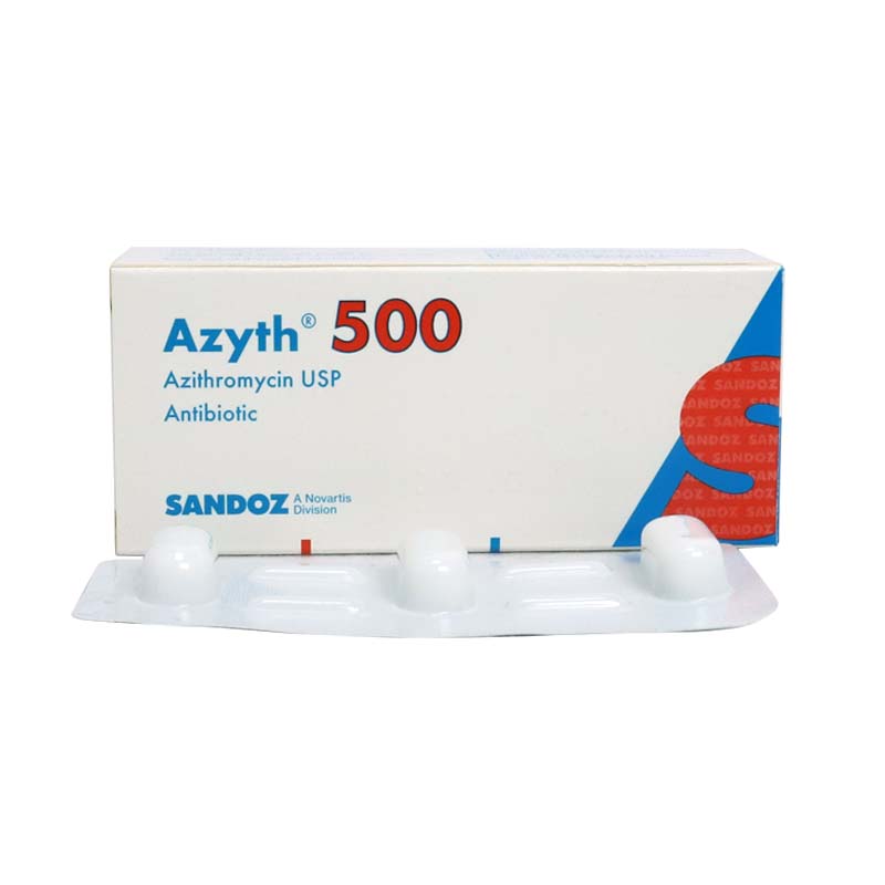 Azyth | 500 mg | Tablet | অ্যাজিথ ৫০০ মি.গ্রা. ট্যাবলেট
