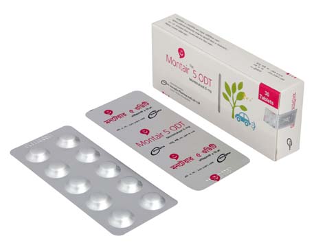 Montair ODT Dispersible Tablet 5 mg