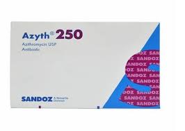 Azyth | 250 mg | Capsule | অ্যাজিথ ২৫০ মি.গ্রা. ক্যাপসুল