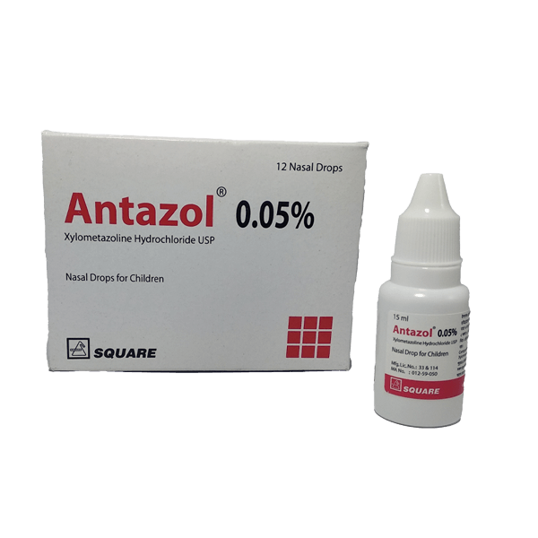 Antazol | 0.05% | Nasal Drop | এ্যান্টাজোল ০.০৫% নাকের ড্রপ
