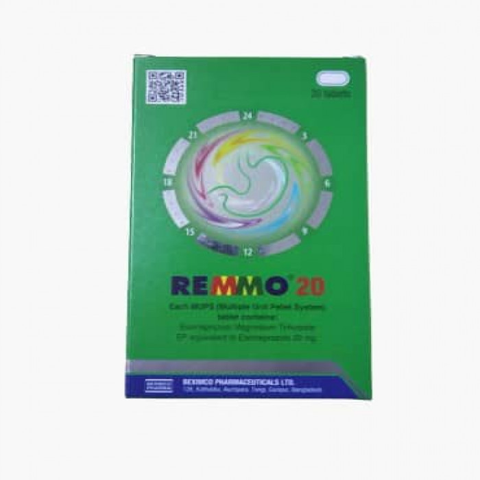 REMMO | 20 mg | Tablet | রেমো ২০ মি.গ্রা. ট্যাবলেট 