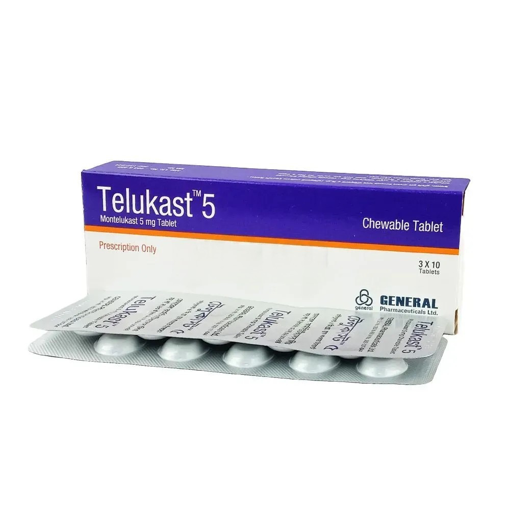 Telukast Chewable Tablet 5 mg